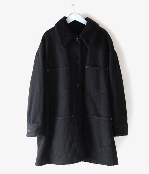 MM6 MAISON MARGIELA/OVER SIZE DENIM JK(BLACK)