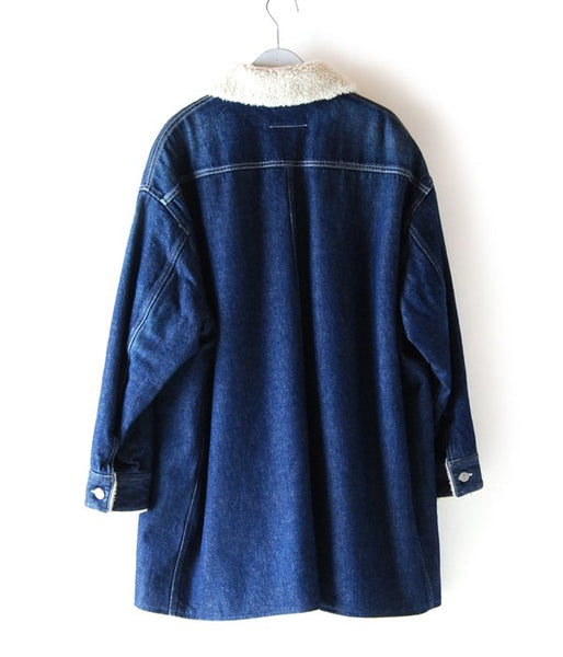 MM6 MAISON MARGIELA/OVER SIZE DENIM JK(BLUE)