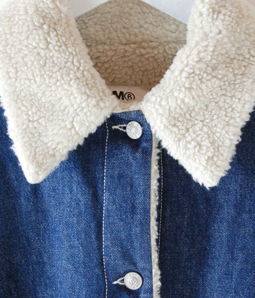 MM6 MAISON MARGIELA/OVER SIZE DENIM JK(BLUE)