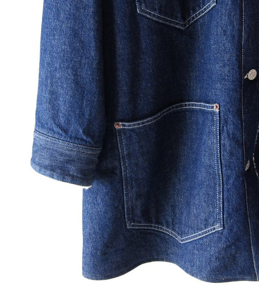 MM6 MAISON MARGIELA/OVER SIZE DENIM JK(BLUE)