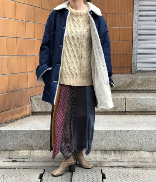 MM6 MAISON MARGIELA/OVER SIZE DENIM JK(BLUE)