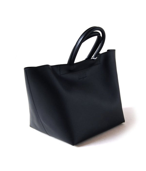 MM6 MAISON MARGIELA/LEATHER TOTE BAG(BLACK)