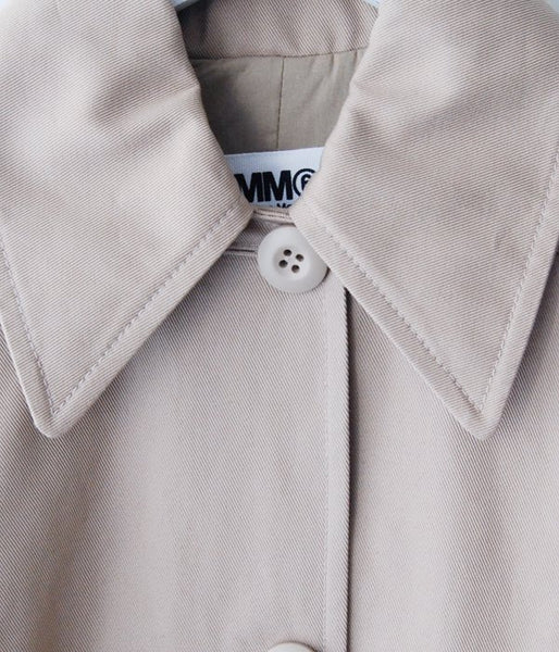 MM6 MAISON MARGIELA/TRENCH COAT(BEIGE)