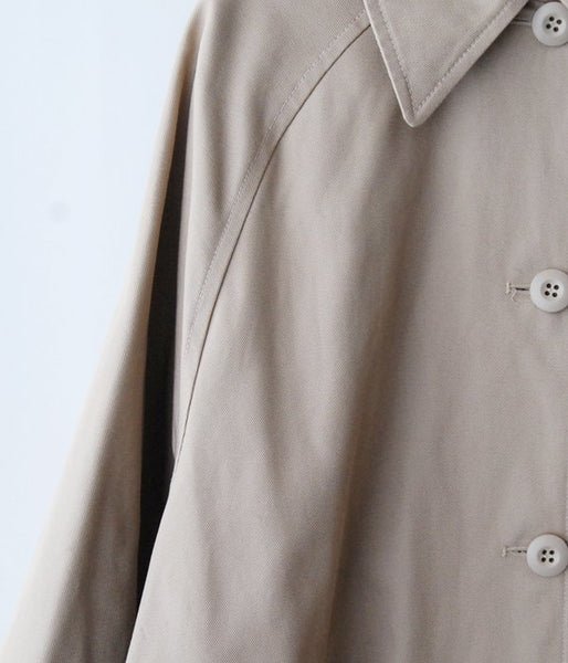 MM6 MAISON MARGIELA/TRENCH COAT(BEIGE)