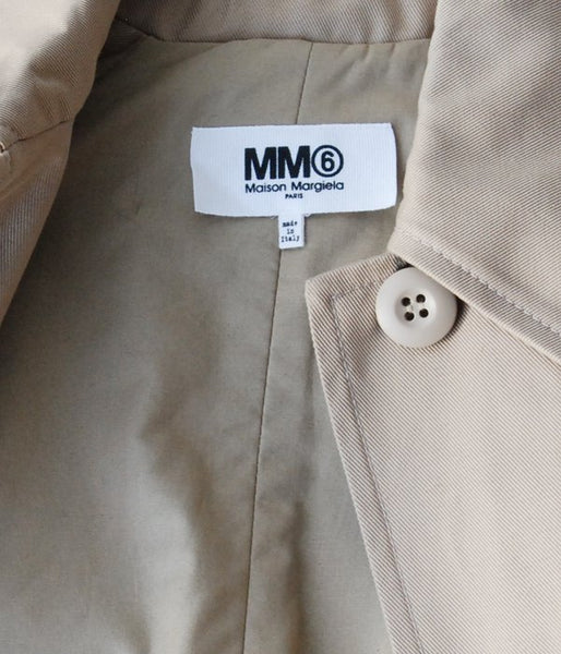 MM6 MAISON MARGIELA/TRENCH COAT(BEIGE)