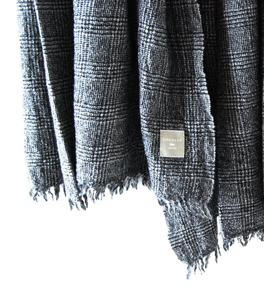 LOCALLY/GLENCHECK STOLE(1)