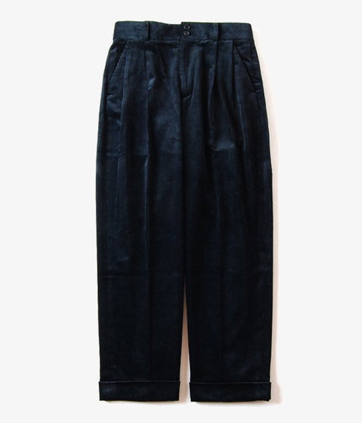 MARGARET HOWELL/8 WALE CORDUROY (BLACK)