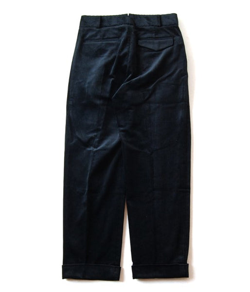 MARGARET HOWELL/8 WALE CORDUROY (BLACK)