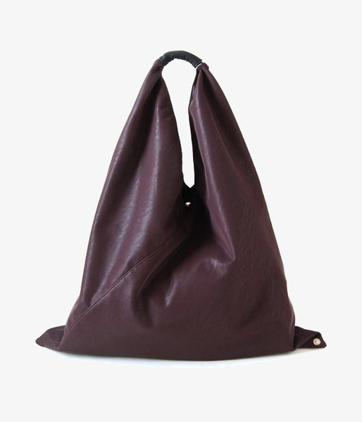 MM6 MAISON MARGIELA/LEATHER JAPANESE TOTE BAG(BORDEAUX)