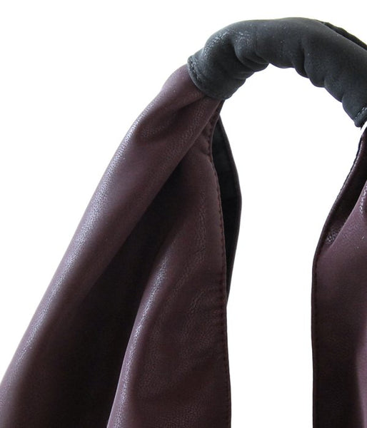 MM6 MAISON MARGIELA/LEATHER JAPANESE TOTE BAG(BORDEAUX)