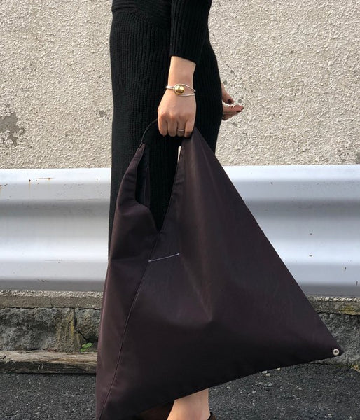MM6 MAISON MARGIELA/LEATHER JAPANESE TOTE BAG(BORDEAUX)
