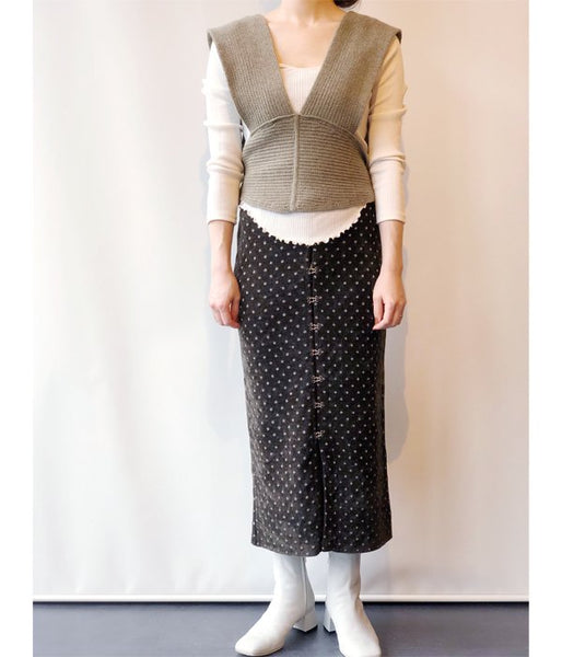 TAN/LAMBS CAMISOLE (STRAW)