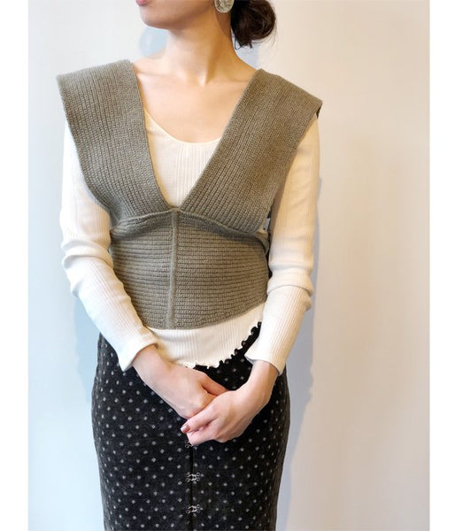 TAN/LAMBS CAMISOLE (STRAW)