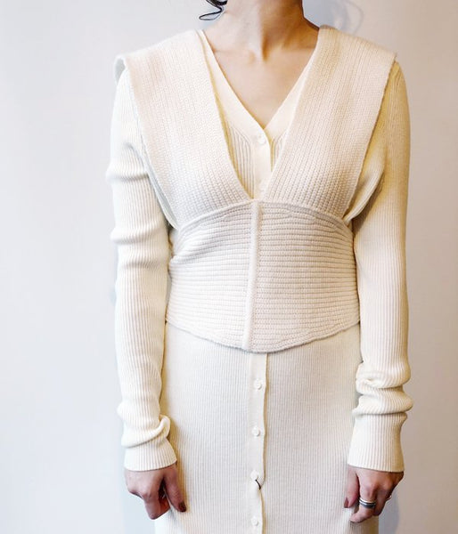 TAN/LAMBS CAMISOLE (RAW WHITE)