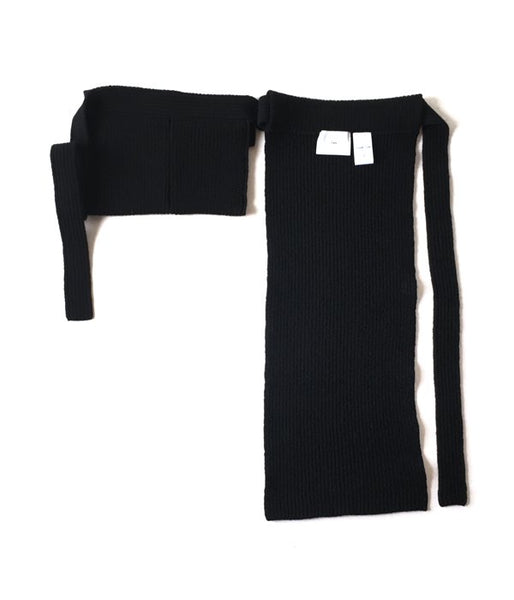 TAN/LAMBS WRAPPED HOLDER (BLACK)