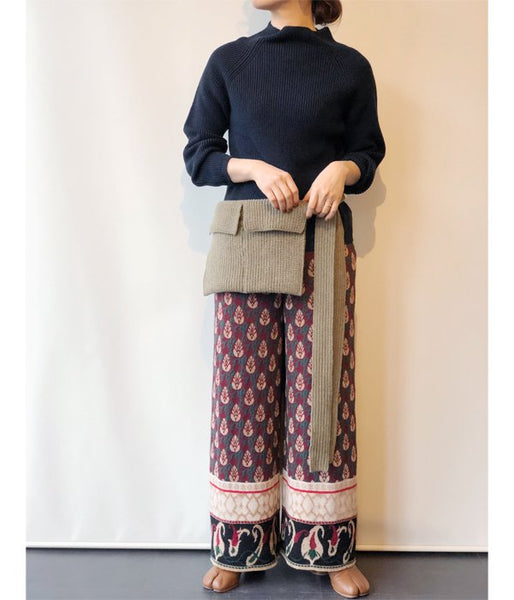 TAN/LAMBS WRAPPED HOLDER (STRAW)