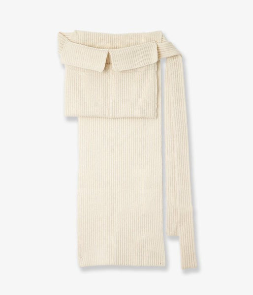 TAN/LAMBS WRAPPED HOLDER (RAW WHITE)