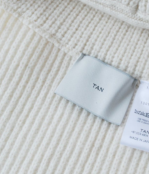 TAN/LAMBS WRAPPED HOLDER (RAW WHITE)