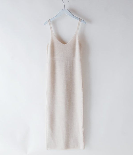 TAN/HF LONG DRESS (BEIGE)