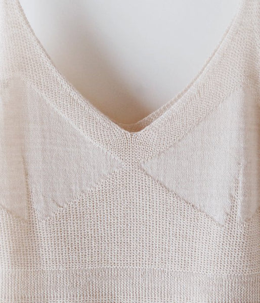 TAN/HF LONG DRESS (BEIGE)