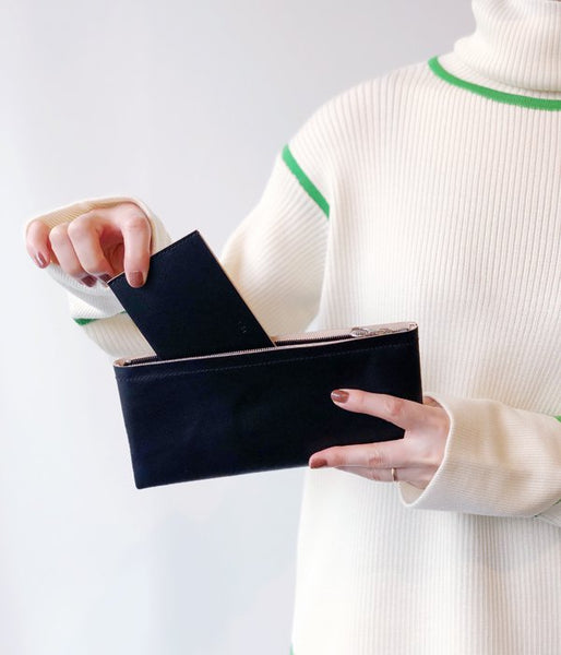 Aeta/LONG WALLET (BLACK)