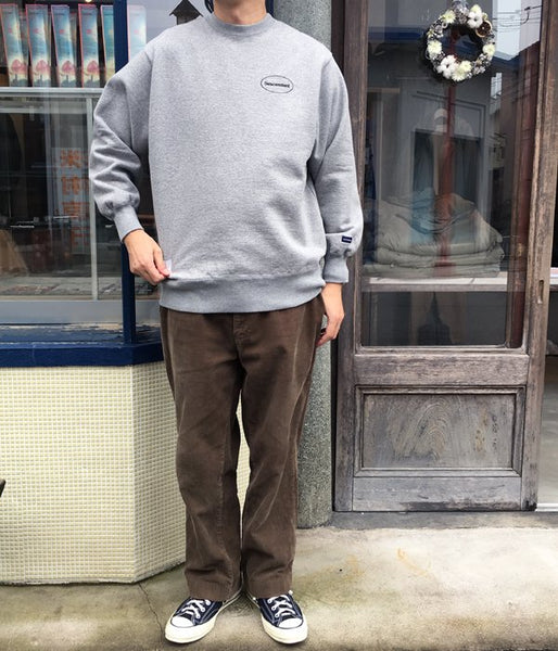 DESCENDANT/OVAL CREW NECK SWEATSHIRT
