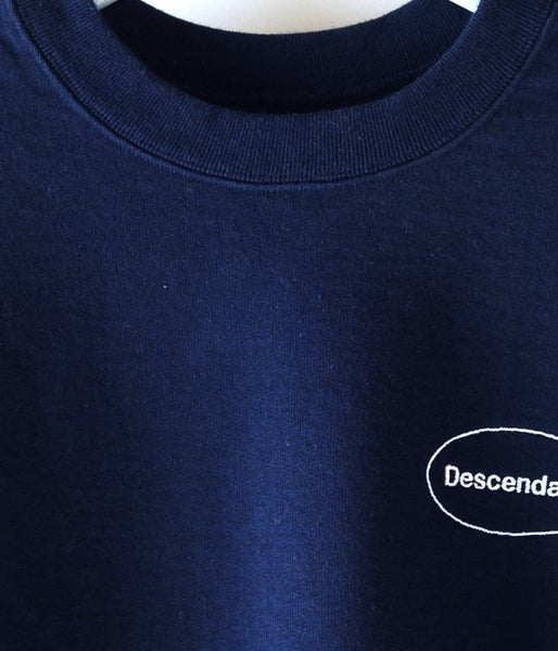 DESCENDANT/OVAL CREW NECK SWEATSHIRT