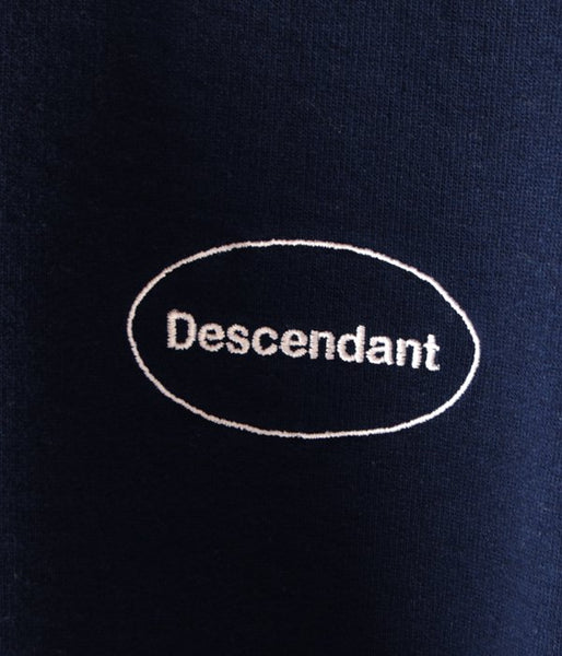DESCENDANT/OVAL CREW NECK SWEATSHIRT
