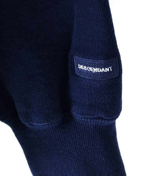 DESCENDANT/OVAL CREW NECK SWEATSHIRT