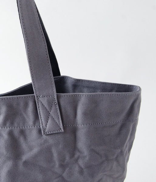 MHL./HEAVY COTTON CANVAS TOTE (GRAY)