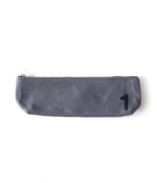 MHL./HEAVY COTTON CANVAS POUCH (GRAY)