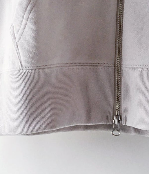 MHL./19SS LIGHT LOOPBACK COTTON HOODIE MENS (WHITE)