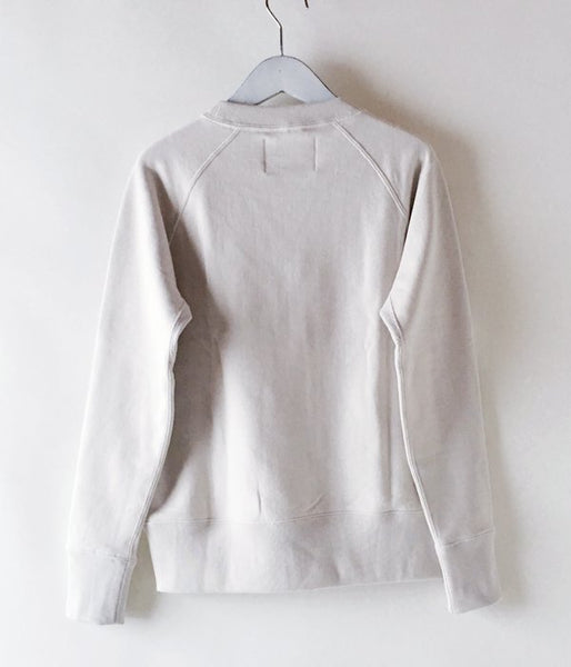 MHL./19SS LIGHT LOOPBACK COTTON CN MENS (WHITE)