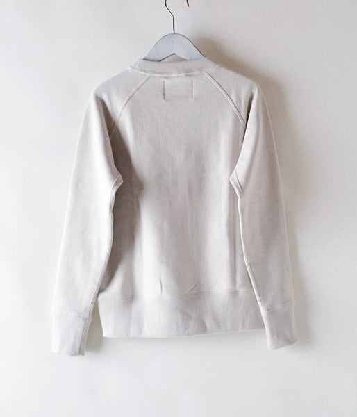 MHL./19SS LIGHT LOOPBACK COTTON CN WOMENS (WHITE)