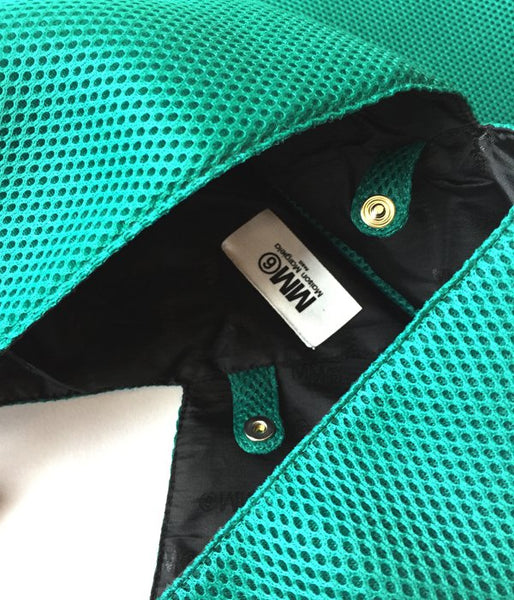 MM6 MAISON MARGIELA/MESH JAPANESE TOTE BAG (GREEN)