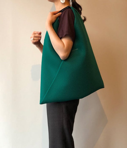 MM6 MAISON MARGIELA/MESH JAPANESE TOTE BAG (GREEN)