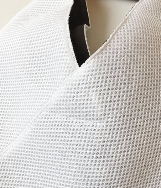 MM6 MAISON MARGIELA/MESH JAPANESE TOTE BAG MINI(WHITE)