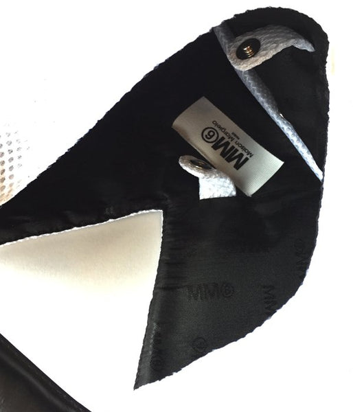 MM6 MAISON MARGIELA/MESH JAPANESE TOTE BAG MINI(WHITE)