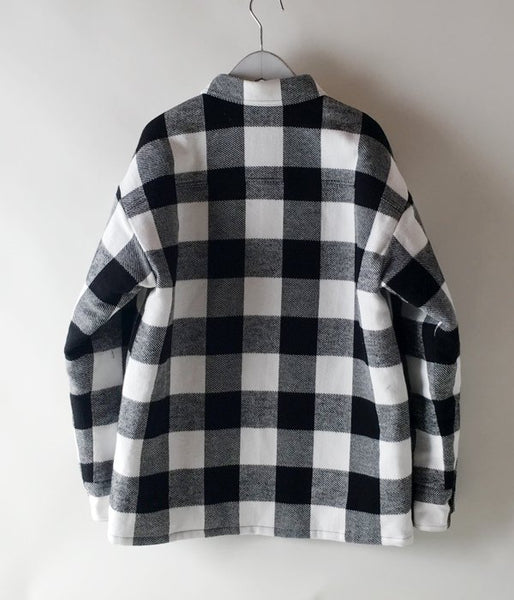 DESCENDANT/CLAIRTON SHIRT JACKET (WHITE)