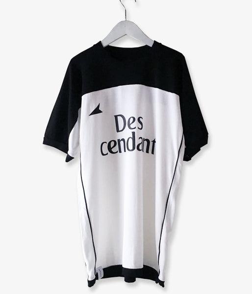 DESCENDANT/YARD CREW NECK SS (WHITE/BLACK)