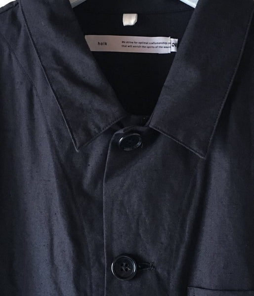 holk/ATELIER COAT(D.NAVY)