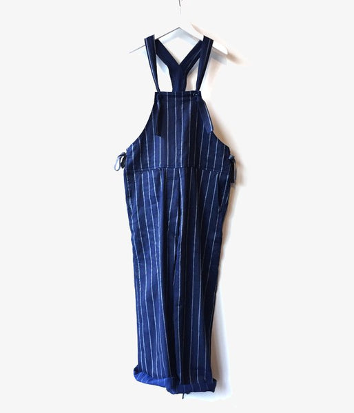 WRYHT/ADJUSTABLE KNOT OVER ALL (MARINE STRIPE)