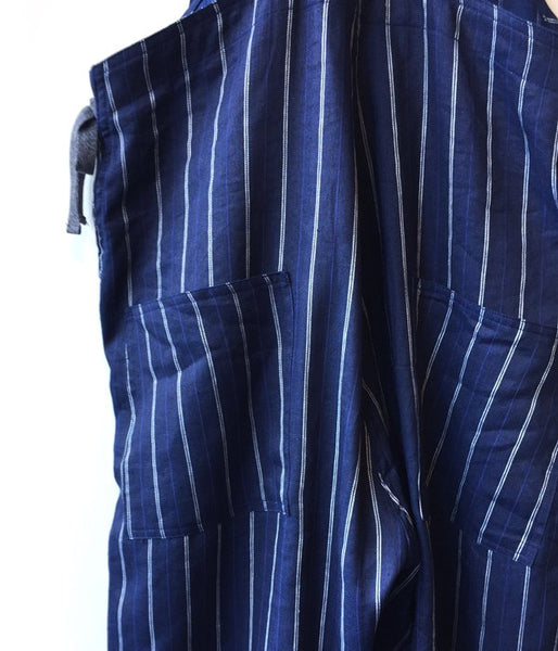 WRYHT/ADJUSTABLE KNOT OVER ALL (MARINE STRIPE)