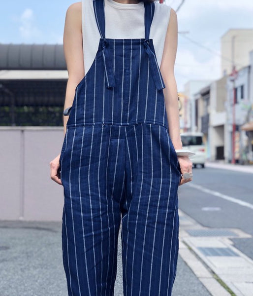 WRYHT/ADJUSTABLE KNOT OVER ALL (MARINE STRIPE)