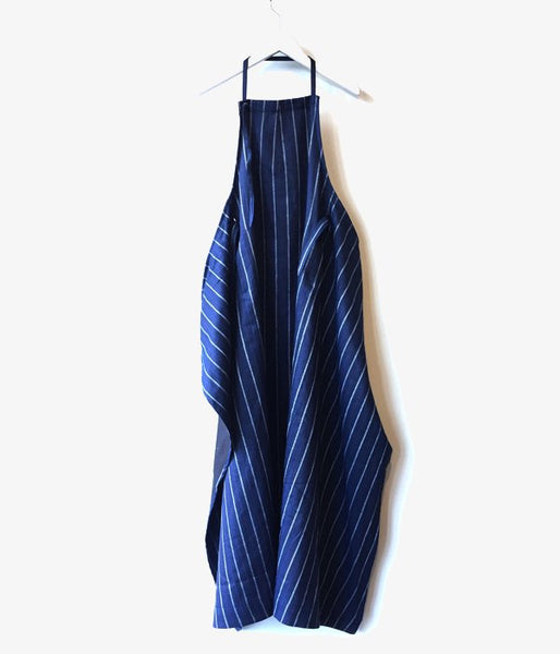 WRYHT/ATELIER DRESS (MARINE STRIPE)
