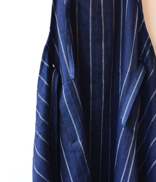 WRYHT/ATELIER DRESS (MARINE STRIPE)