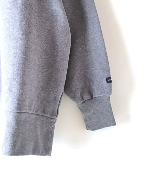 DESCENDANT/CACHALOT PE CREW NECK SWEATSHIRT (GRAY)
