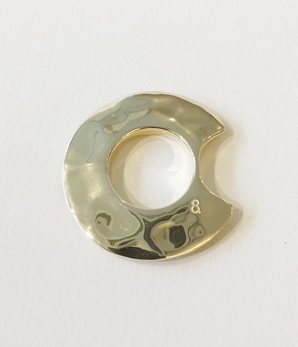 8UEDE/WAVER RING(GOLD)