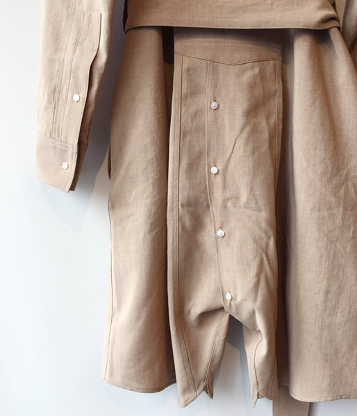 WRYHT/NIGHT SUITS SHORT LENGTH(DUNE)