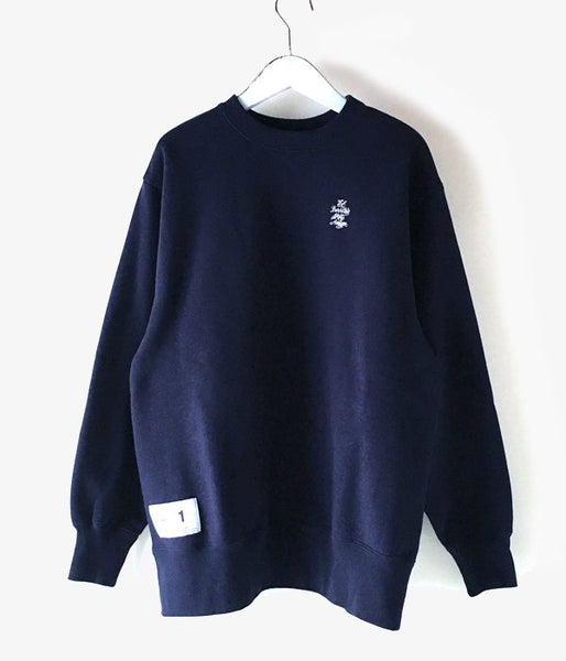 DESCENDANT/EL BURRITO'S CREW NECK SWEATSHIRT (NAVY)